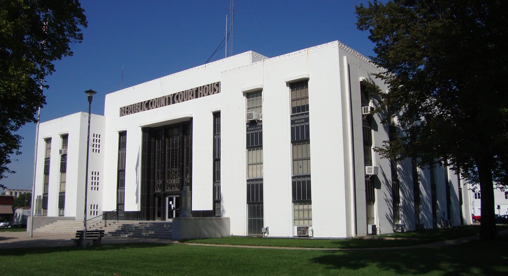 Republic County Courthouse (Belleville, Kansas) This great… Flickr