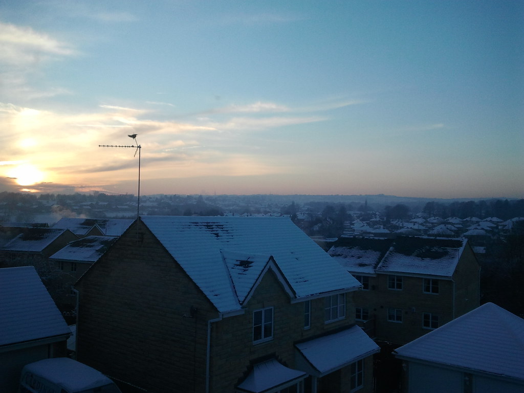 Looking over the Brighouse area Bailiff Bridge. 19jacobob93 Flickr