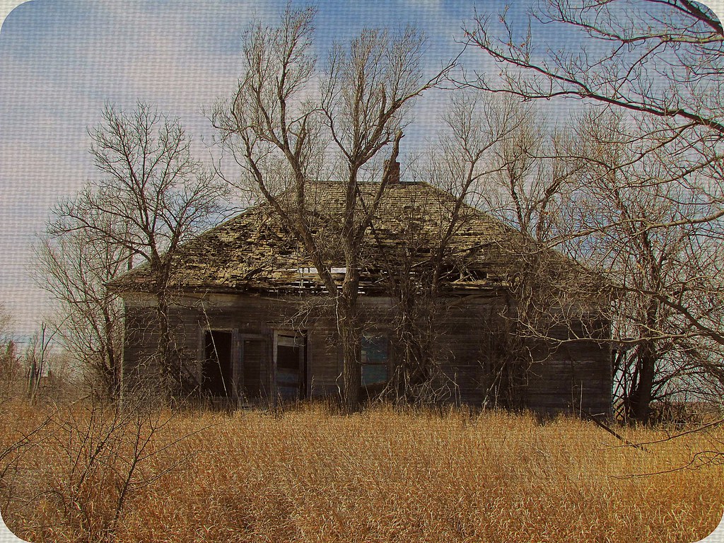 Greetings from Studley, Kansas One of many abandoned homes… Flickr