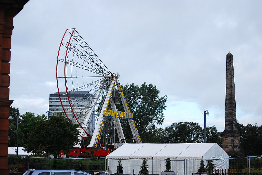 The Giant Wheel Glasgow Green James Brown Flickr