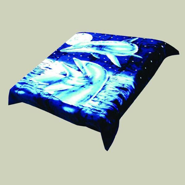 Moonlight Dolphins Mink Blanket An elegant mink blanket th… Flickr