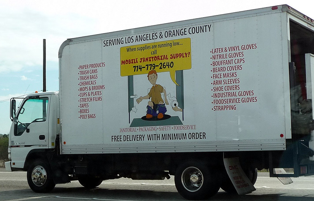 Mobile Janitorial Supply Truck David Valenzuela Flickr