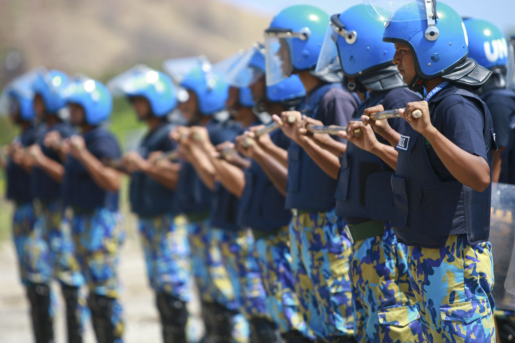 UN and National Police Train in East Timor Members of the … Flickr