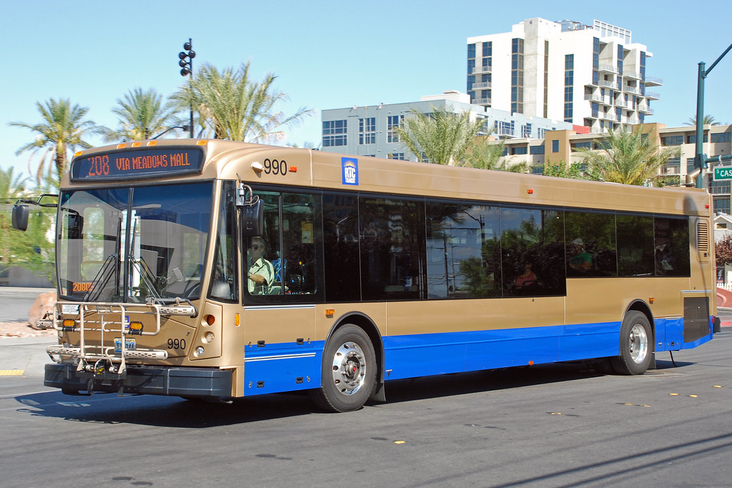 Las Vegas Bus NABI bus in Las Vegas, Nevada. So Cal Metro Flickr