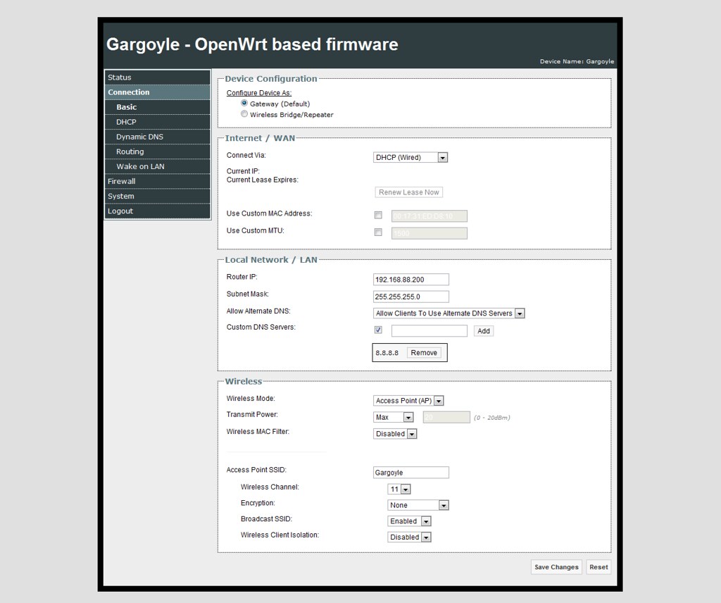 Gargoyle Router Management Utility new XEYE theme Artur Flickr