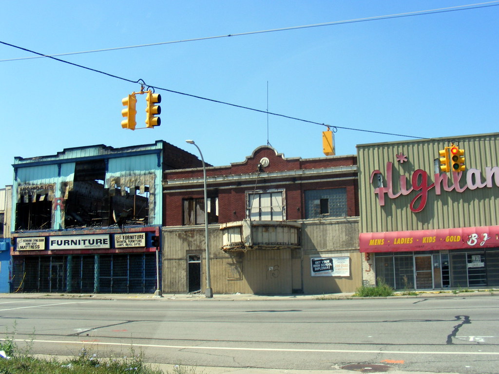 Woodward Avenue, Highland Park Sean Marshall Flickr