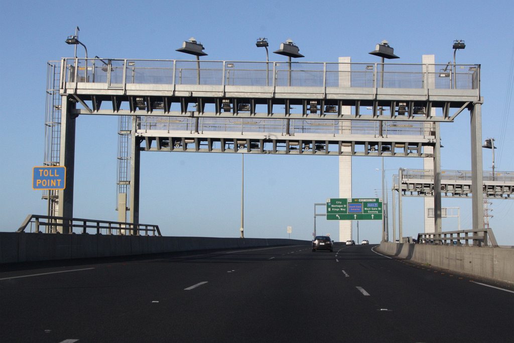 CityLink toll point on the Bolte Bridge southbound Flickr