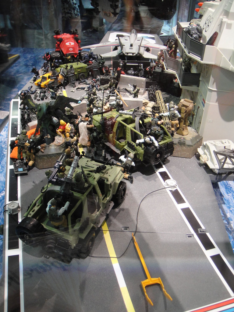 San Diego ComicCon 2011 GI Joe action figure diorama (H… Flickr