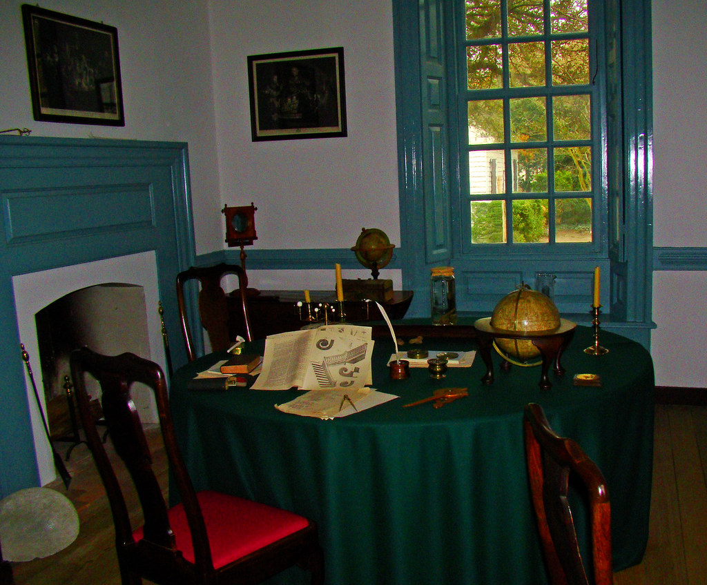 Colonial Williamsburg Wythe House study Wyth… Flickr