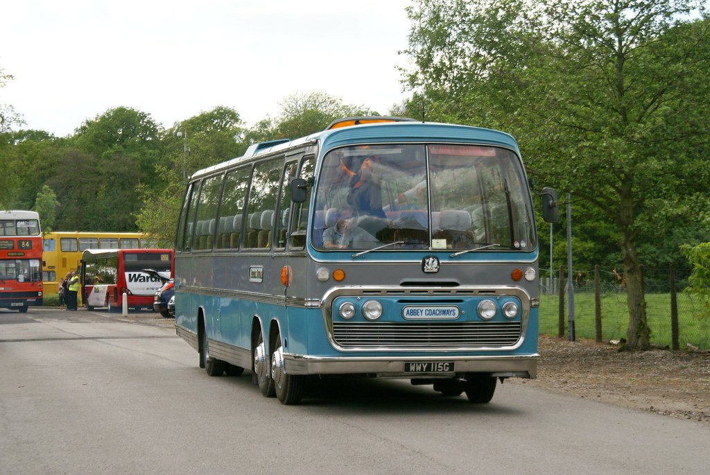 Iconic British coach of the 60s, the Bedford VAL. By way o… Flickr
