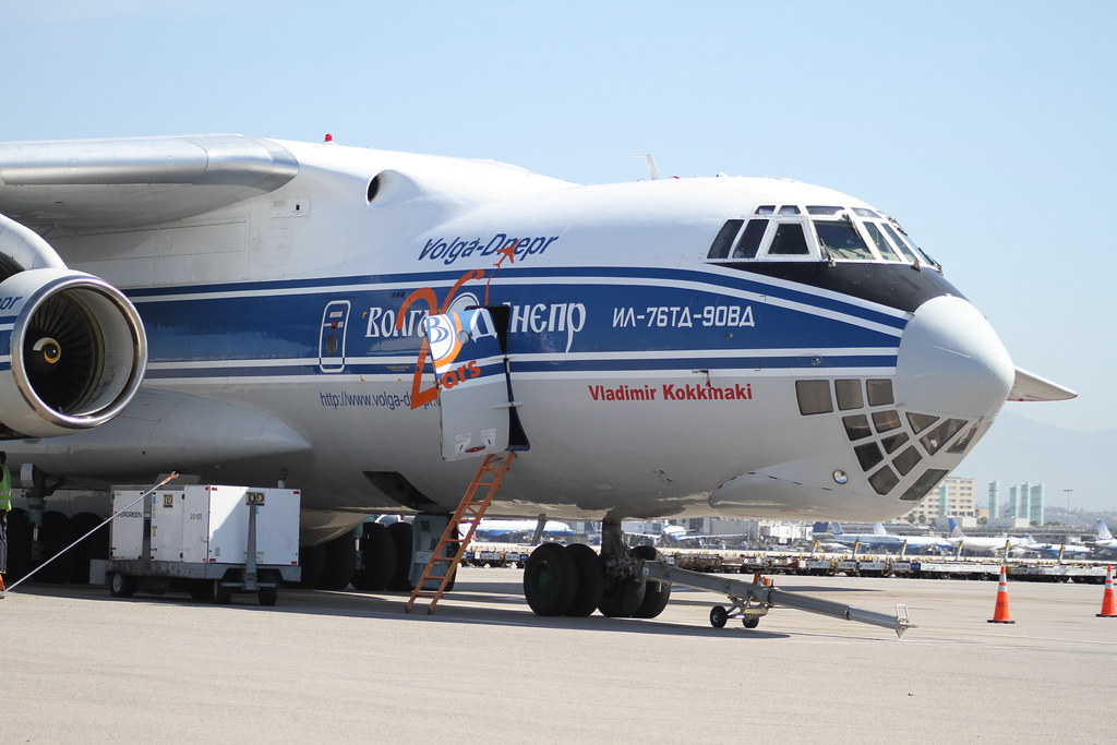 Volga Dnepr Ilyushin IL76TD90VD Ilyushin IL76TD90VD Vo… Flickr