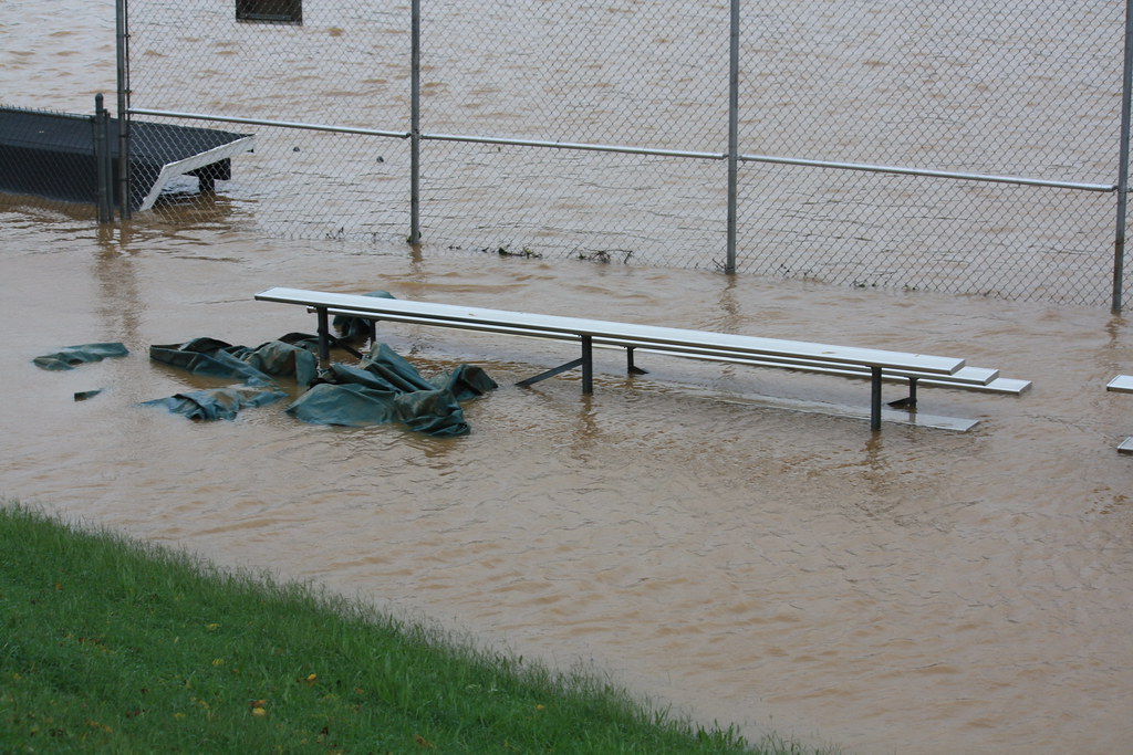 Elkton LL field drowning Flooding in Elkton, Md observed a… Flickr