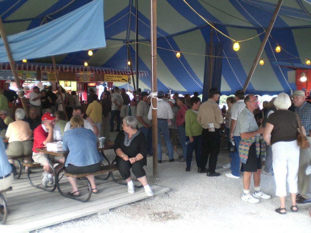 Bayfield 2007 100 Refreshment tent at Big Top Chautaqua.… JLF13