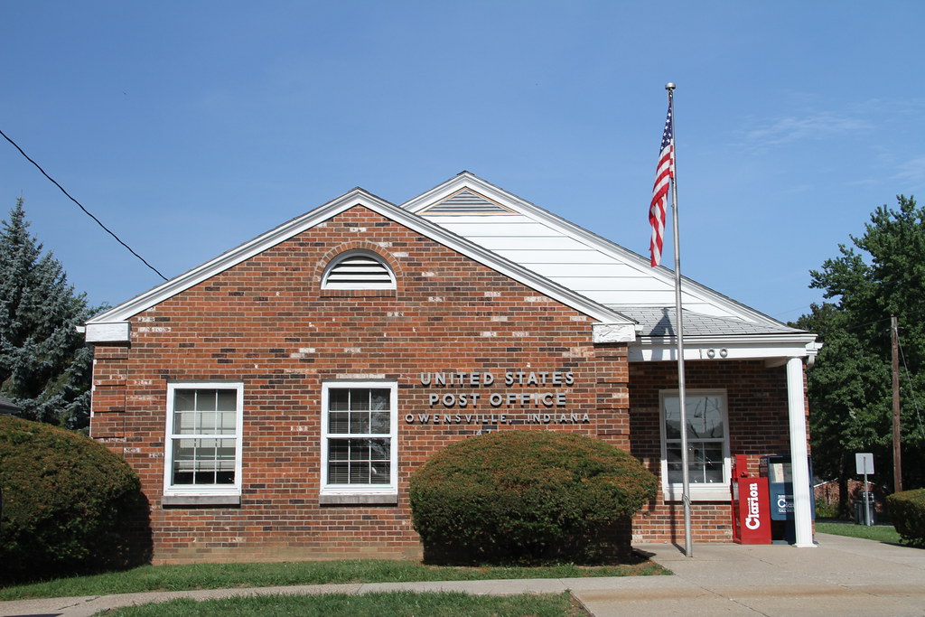 Owensville IN, Post Office, 47665, Owensville Indiana, Gib… Flickr