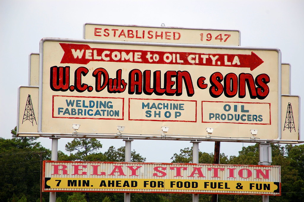 to Oil City, LA Also Known As W.C. Dub Allen & Son… Flickr