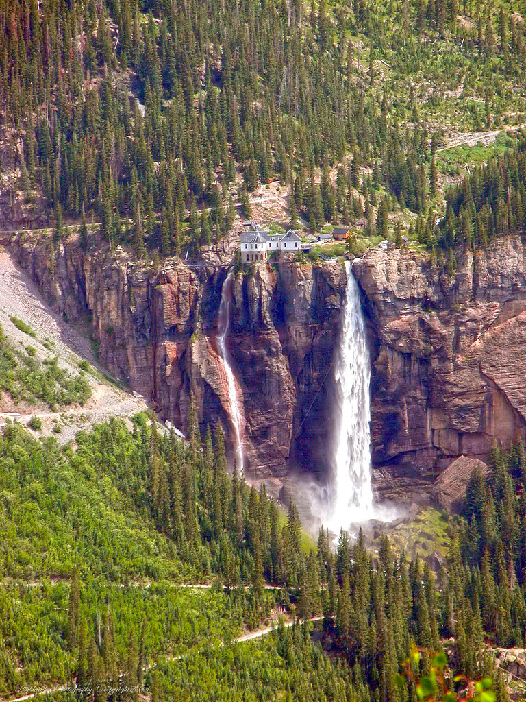 Bridal Veil Falls, Telluride, Co View from Imogene Pass, a… Flickr