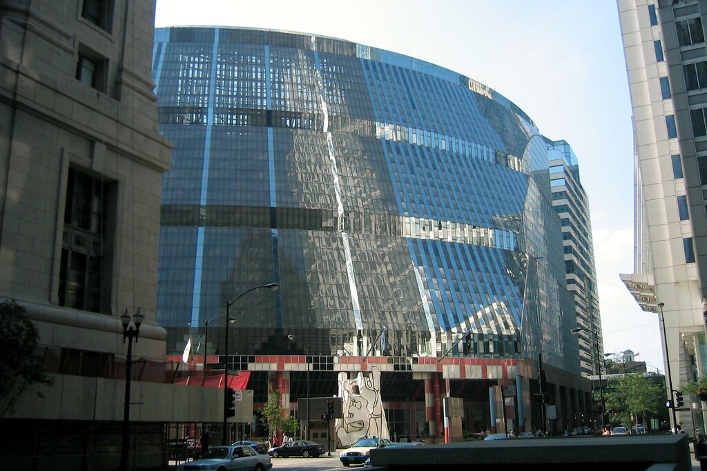 Chicago James R Thomspon Center Architect Helmut Jahn de… Flickr
