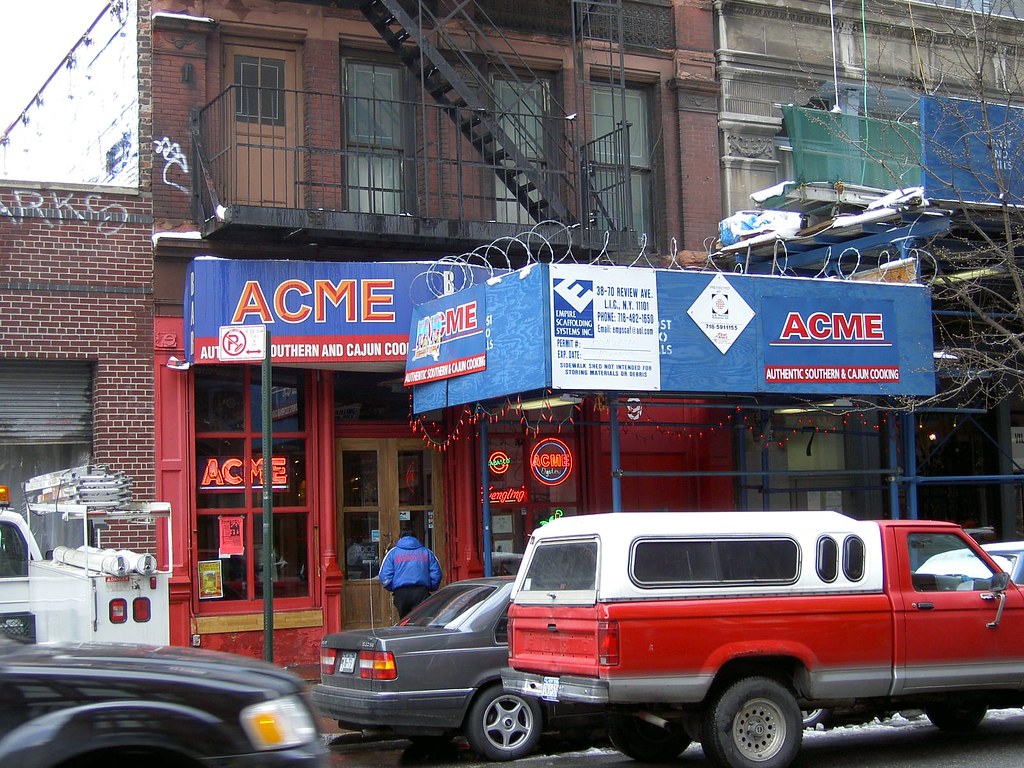 ACME Poteva mancare la ACME? New York, Downtown Manhattan Flickr