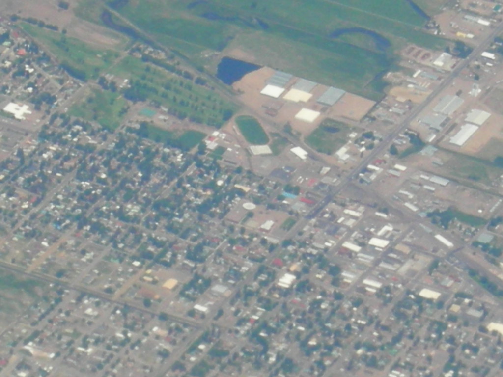 Monte Vista, CO Monte Vista, CO from 36000 ft. maps.google… Flickr