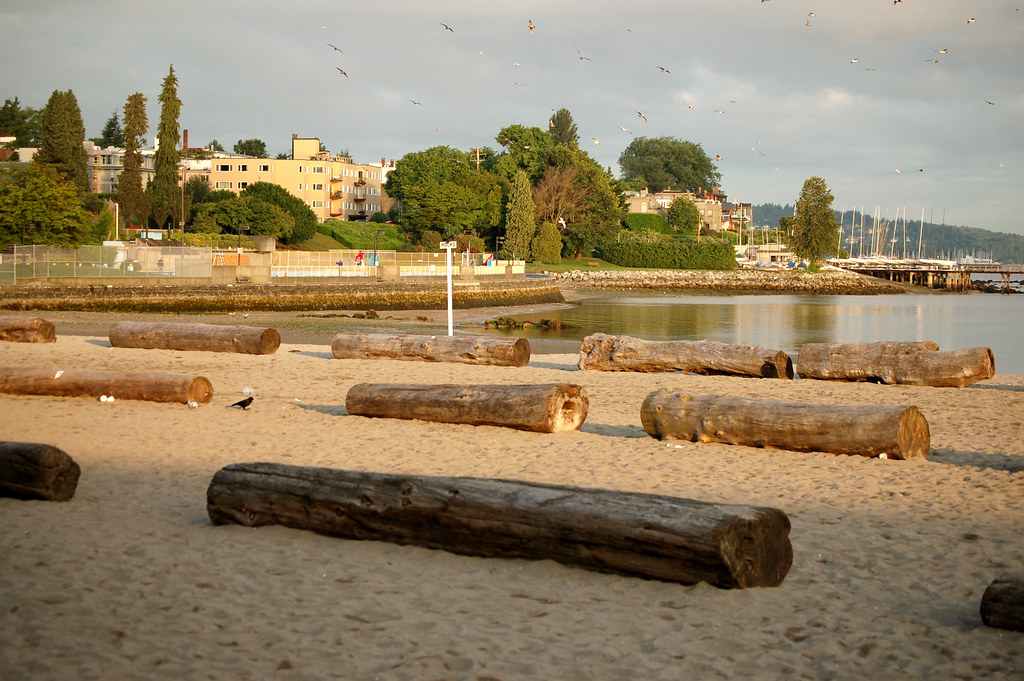 Kits Beach Kits Beach Near Watermark Restaurant Randy Mennie Flickr