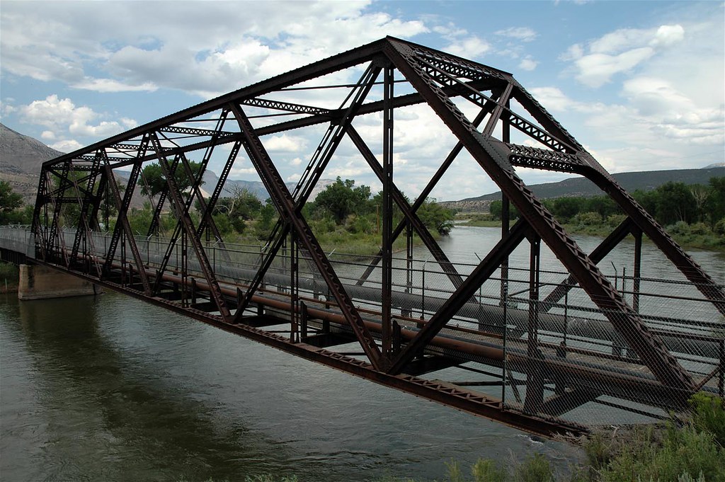1910 Una Bridge, Parachute, Colorado Bridgepixing the Una … Flickr
