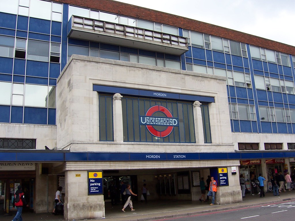 Morden Underground Station Built in 1926 The offices above… Flickr