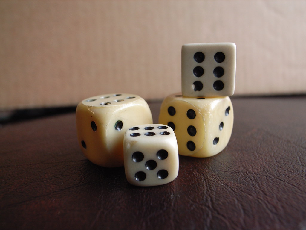 Dice Our life is on dice. Toshiyuki IMAI Flickr