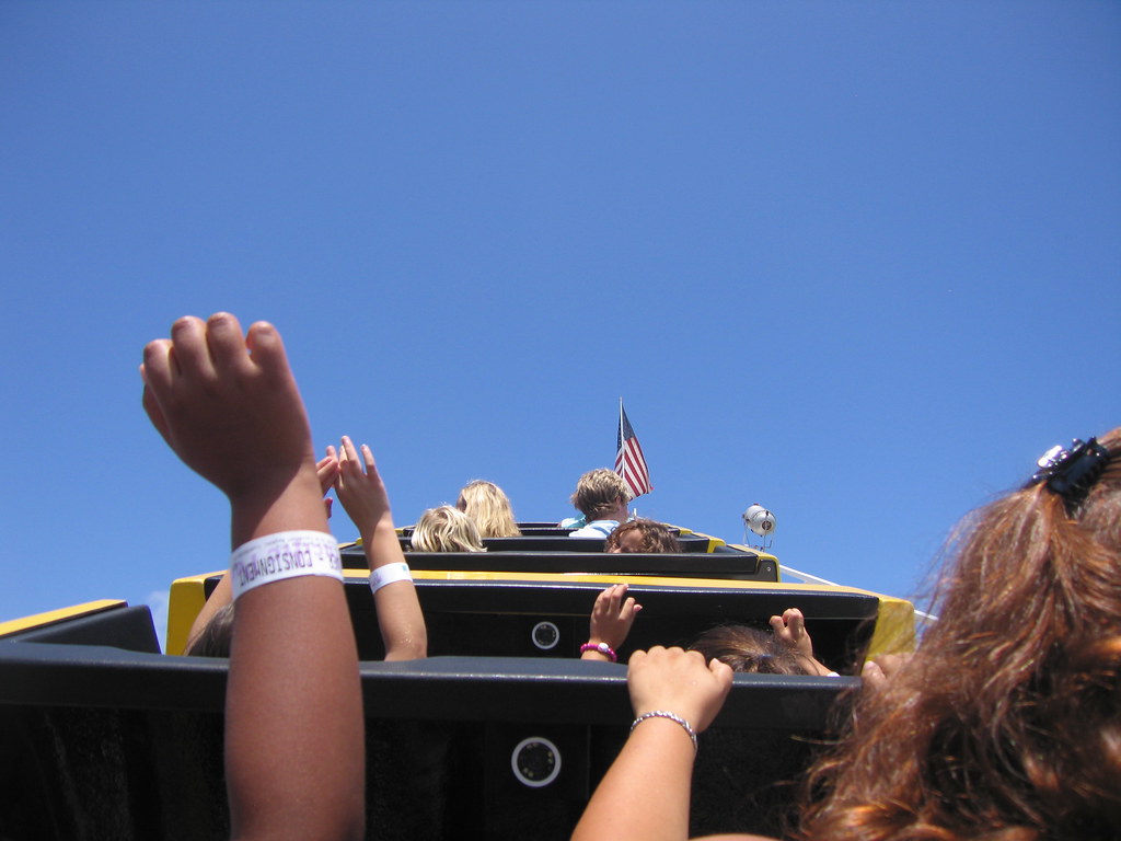 Get ready The West Coaster at Pacific Park. Link hjl Flickr