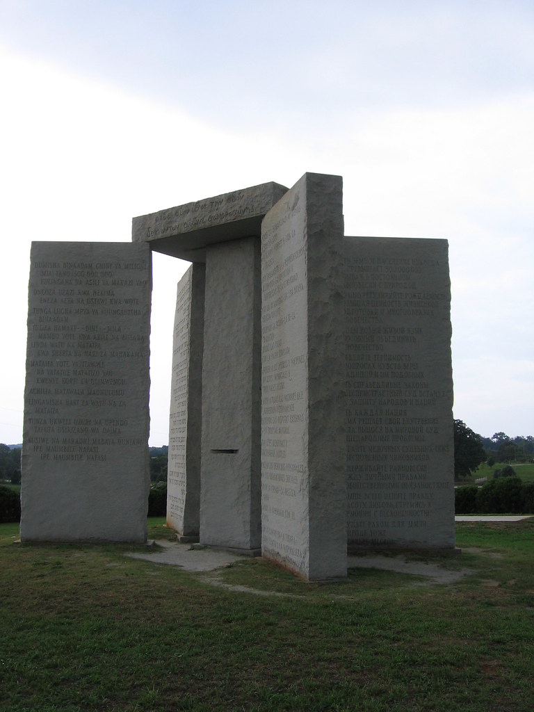 Flickriver Photoset Guidestones and Elberton Granite Museum