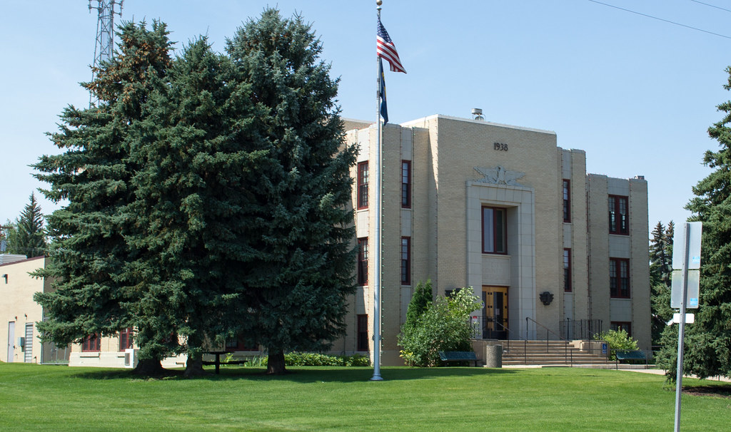 Cut Bank MT Glacier County Courthouse (0332) Glacier Coun… Flickr