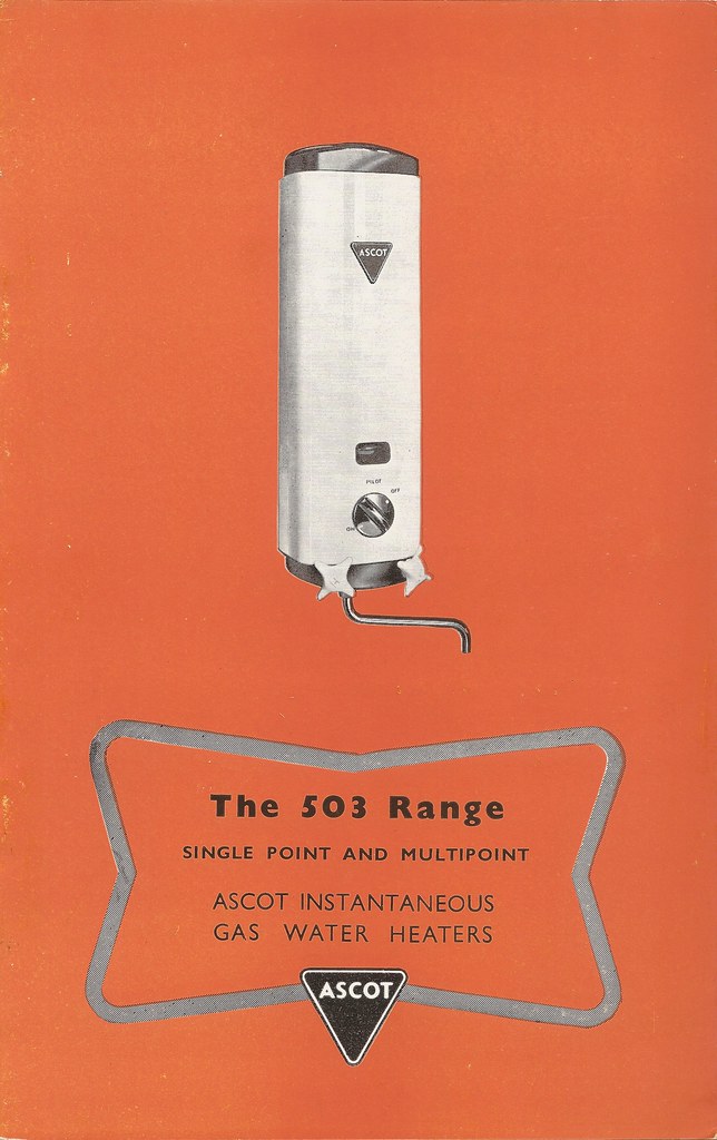 Ascot 503 range gas water heater brochure issued by Asco… Flickr