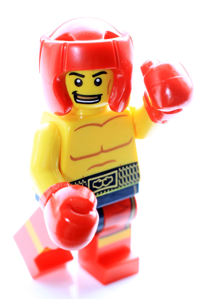 Lego boxer Lego boxer figure David Byng Flickr