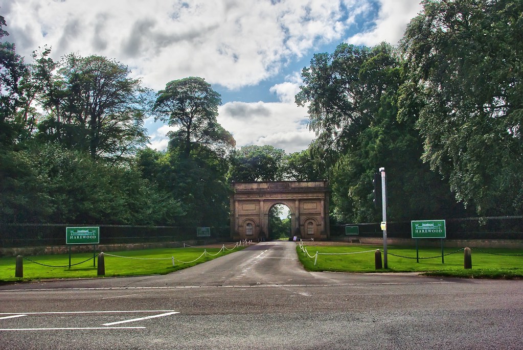 Harewood Village Harewood House Arch entrance jcw1967 Flickr