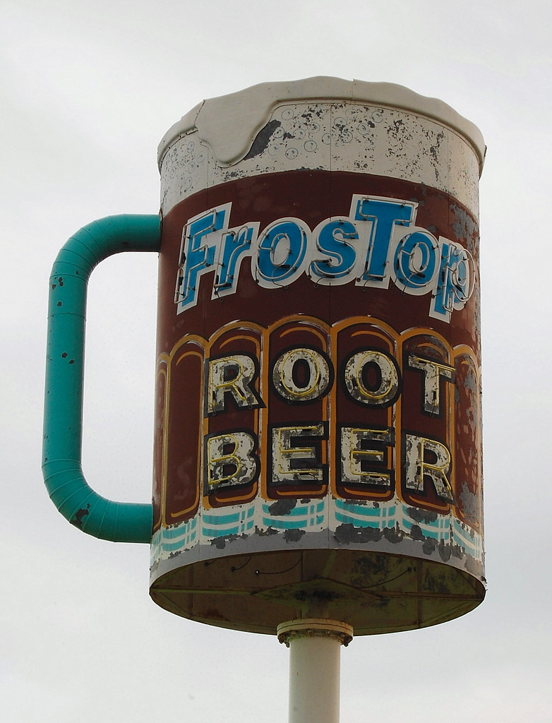 Frostop Root Beer sign, Valparaiso, Indiana Vintage steel … Flickr