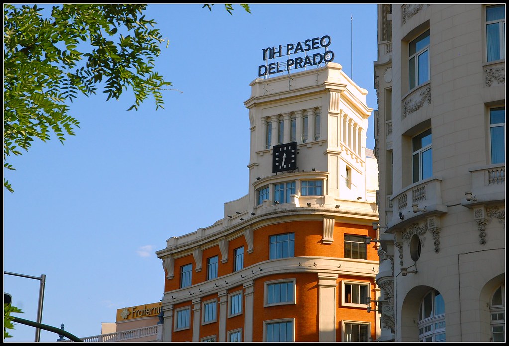 NH Paseo del Prado Hotel en el centro histórico de Madrid,… Flickr
