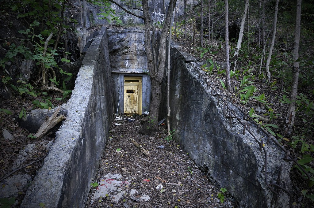 Underground WW2 Bunker entrance a photo on Flickriver