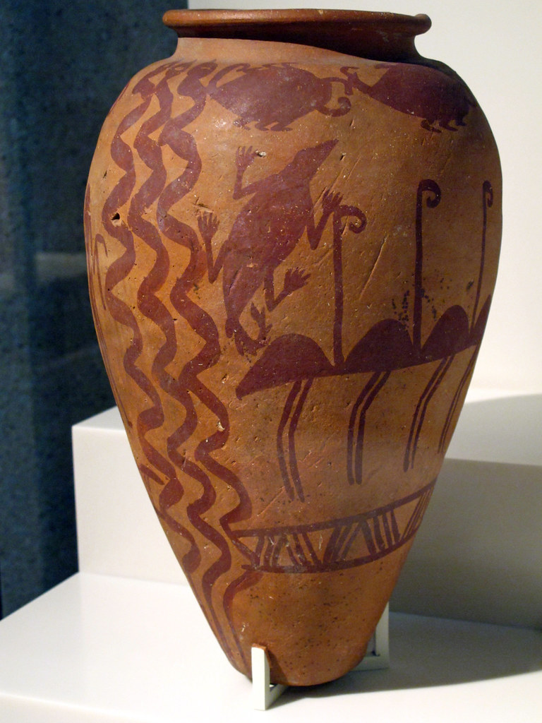 Berlin_0210 Gerzean decorated pottery (Dware) c.3500 32… Flickr
