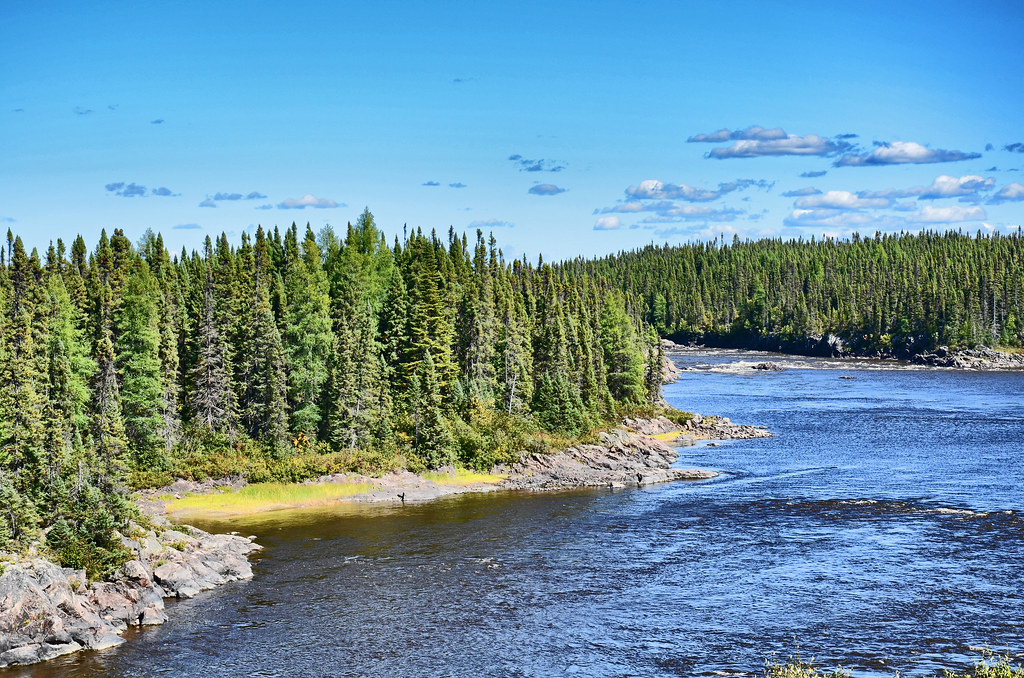 Série rivière Brodback 2 La région de la BaieJames que j’… Flickr