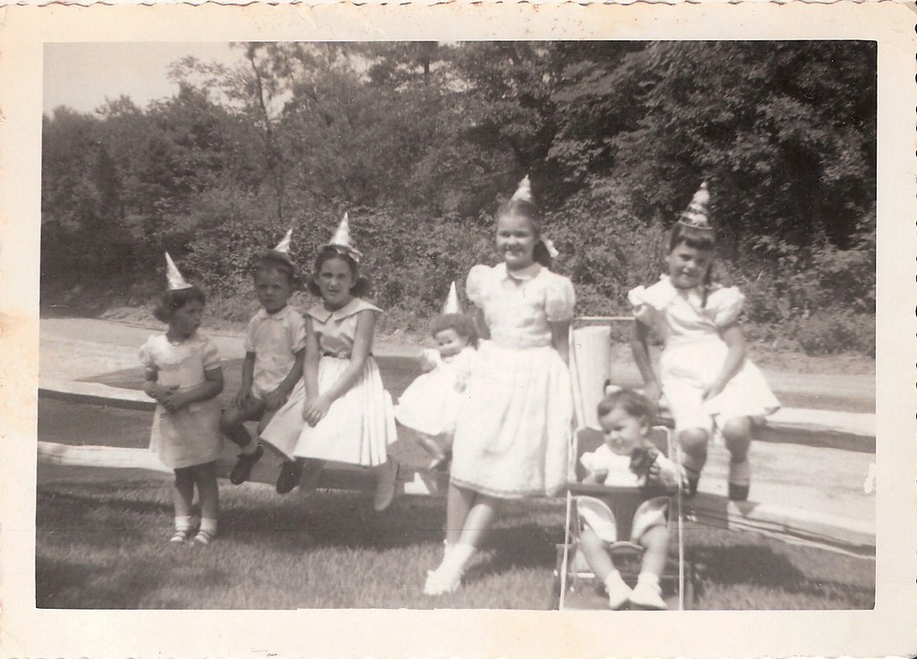 Vintage 1960s Birthday Party Picture Feel free to use in y… Flickr