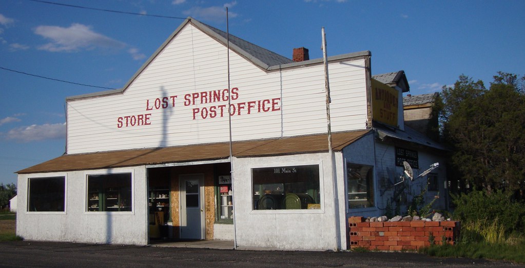 Post Office 82224 (Lost Springs, Wyoming) This fascinating… Flickr