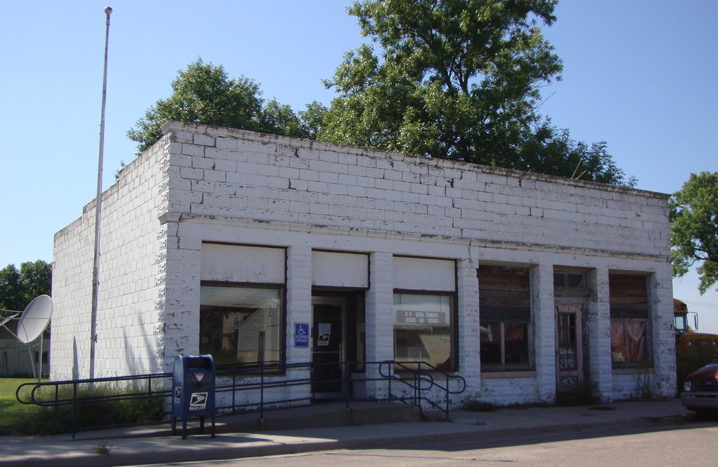 Storefront Block (Narka, Kansas) Narka is a tiny town loca… Flickr