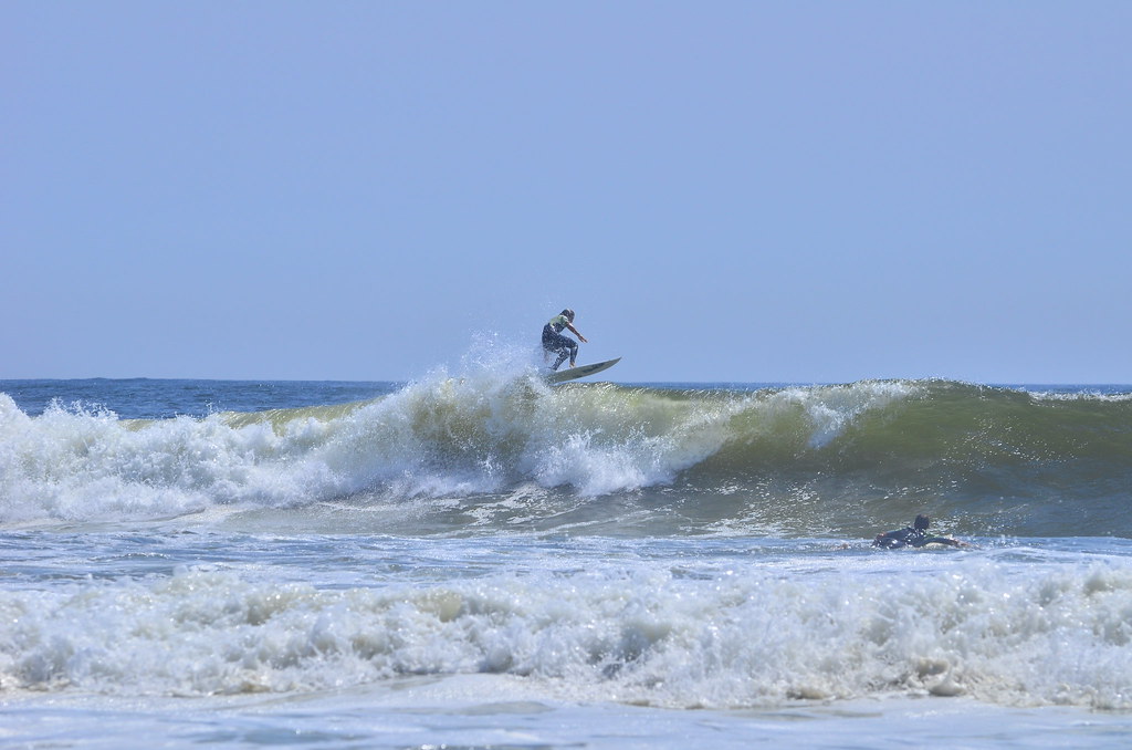 surfing surfer Long Beach NY Long Beach New York Hurricane… Flickr