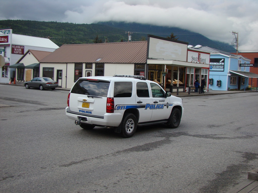 Skagway Alaska Police vehicle A. Bear Flickr