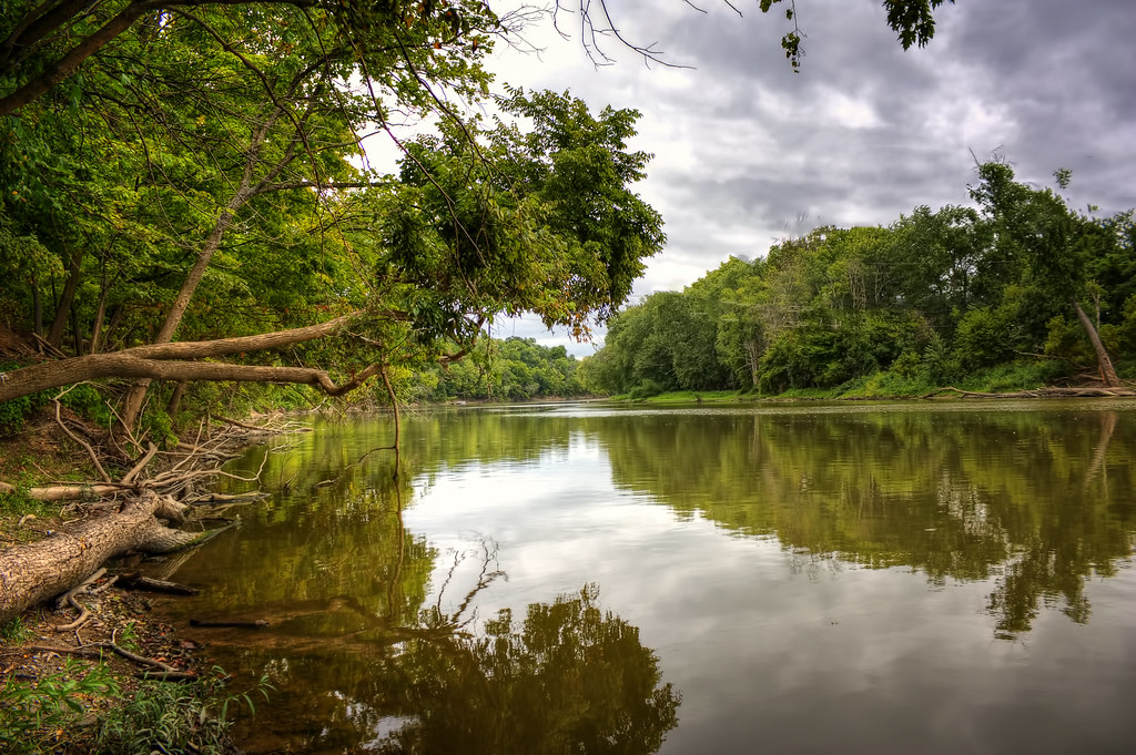 Maumee River at Defiance Ohio, View 2 3 Raw image HDR (Pho… Flickr