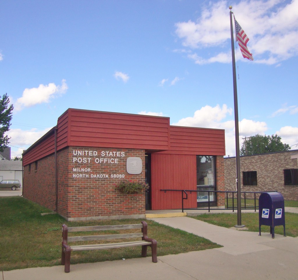 Post Office 58060 (Milnor, North Dakota) Milnor is a small… Flickr