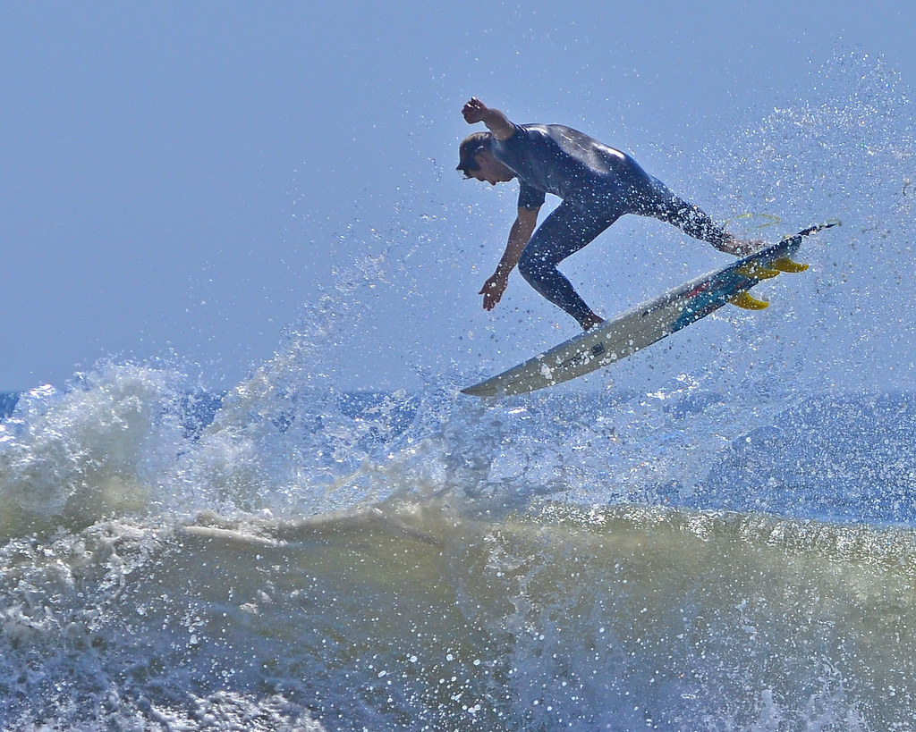 surfing surfer Long Beach NY Long Beach New York Hurricane… Flickr
