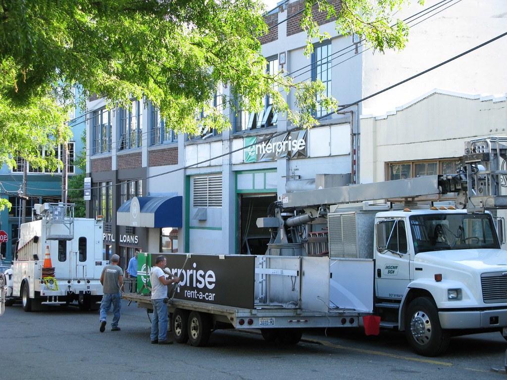 New Signs The Enterprise rentacar on Capitol Hill in Sea… Flickr