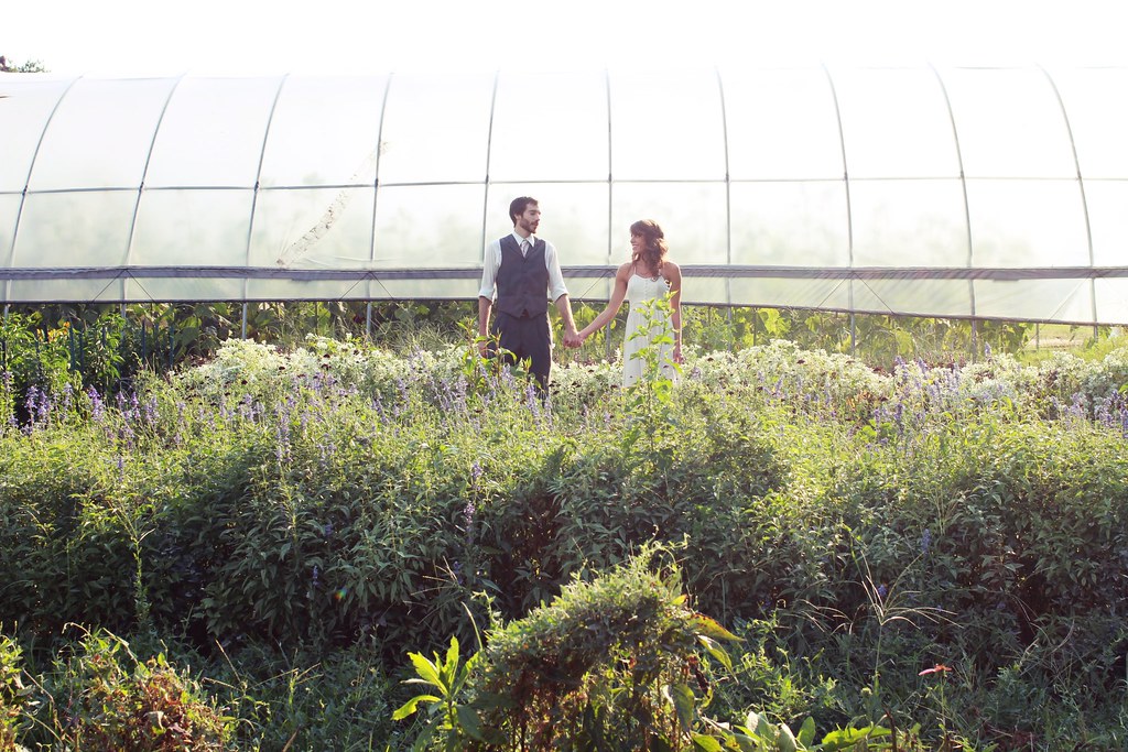 J&A Engagement shoot at Jones Valley Urban Farm elaine faith Flickr