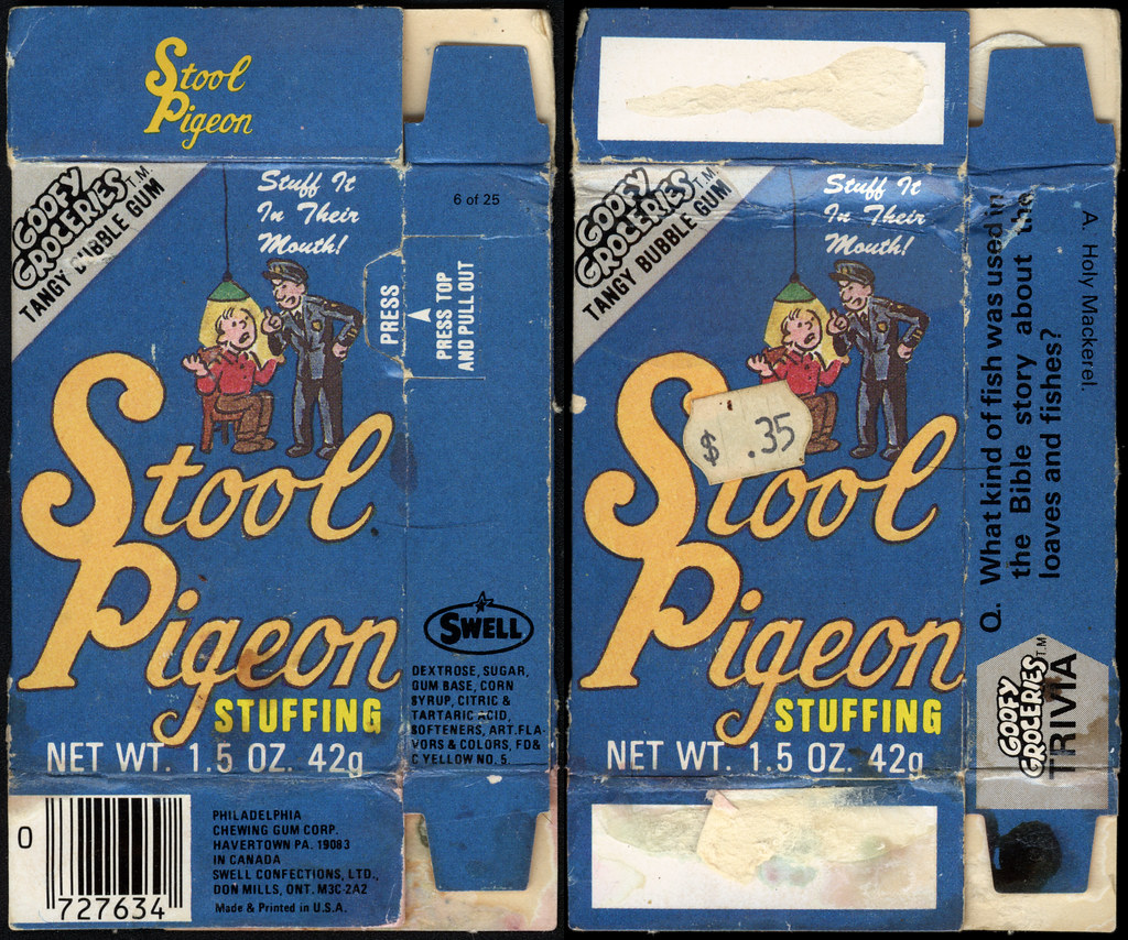 Swell Philadelphia Chewing Gum Goofy Groceries Stool… Flickr