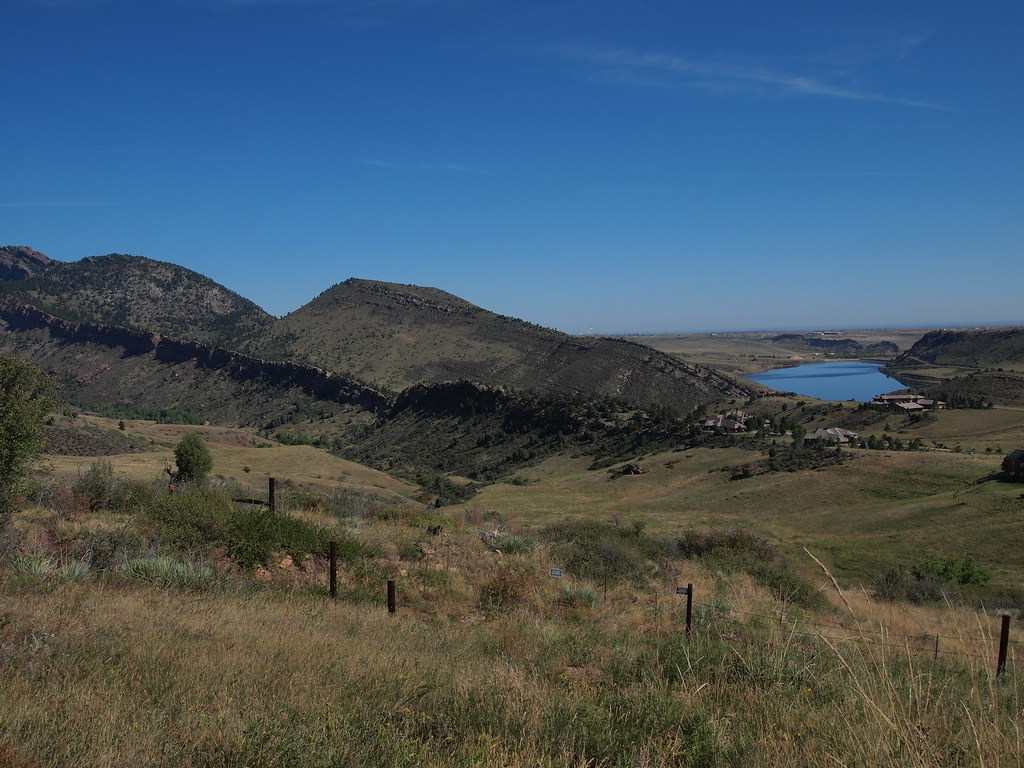 view of Ralston Reservoir from White Ranch Park Open Space… Flickr